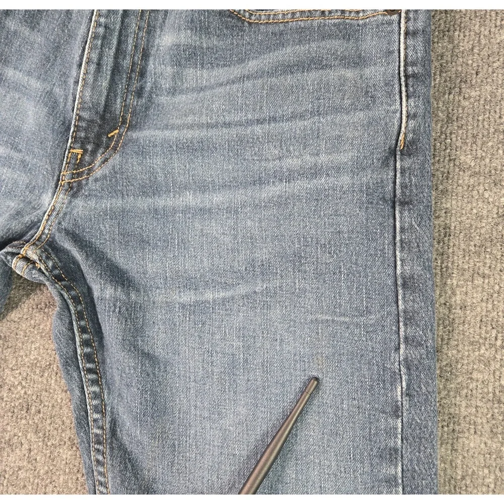 Levis 505 Regular Fit Straight Leg Mens Jeans 34x30 (34x28) Medium Wash Blue